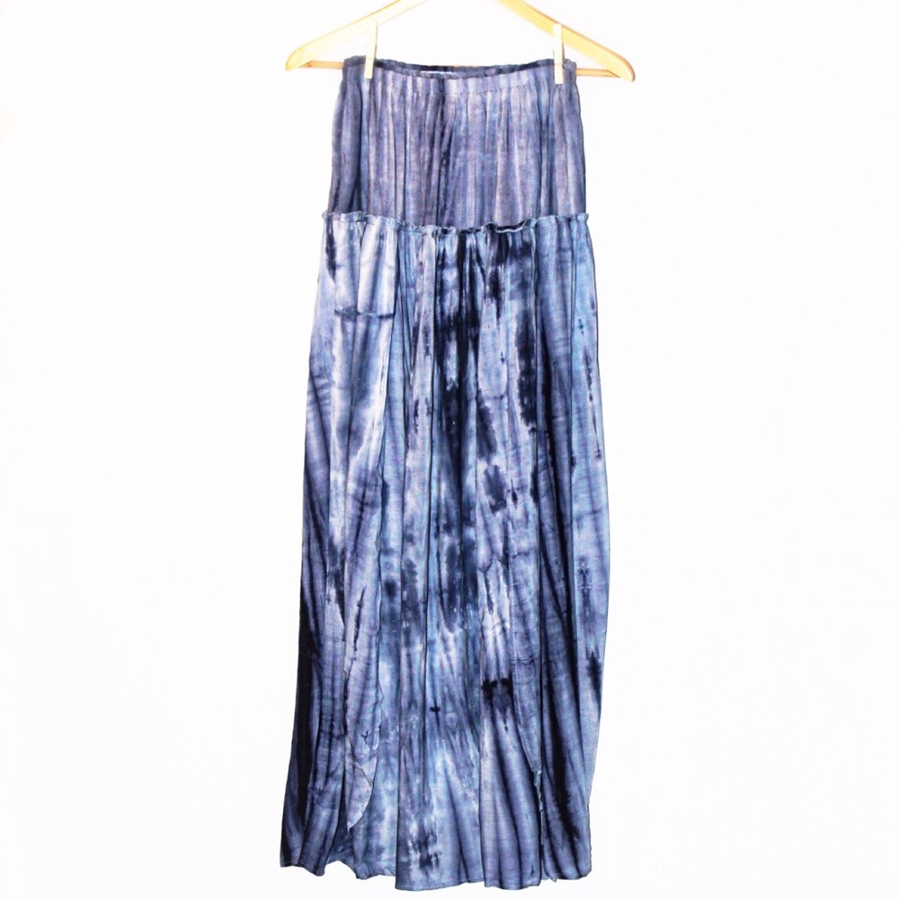 SUMMER CLEARANCE INDIGO CITY LIGHTS MAXI SKIRT - Picture 4 of 6